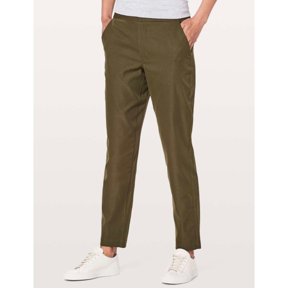 Lululemon City Trek Trouser Pants Military Green